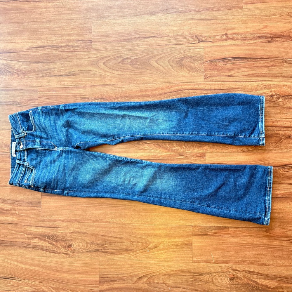 Zara Blue Flare & Wide Leg Jeans